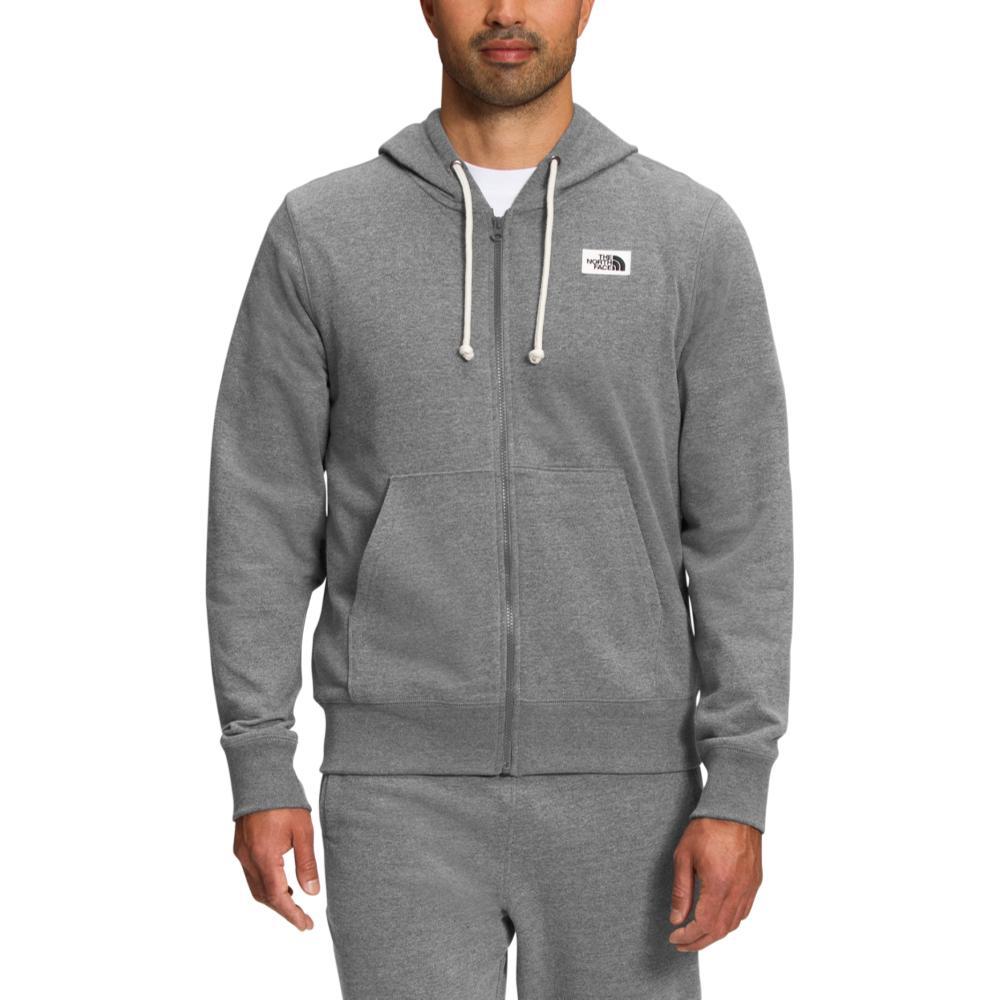 The North Face Men's Heritage Patch Full-Zip Hoodie GREY_DYY