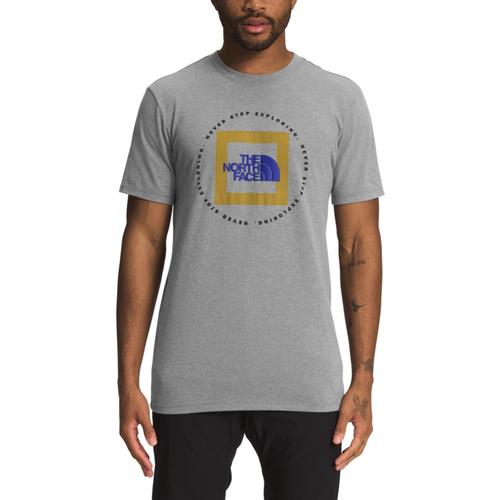 The North Face Men's Geo NSE Short Sleeve T-shirt Medgrey_85c