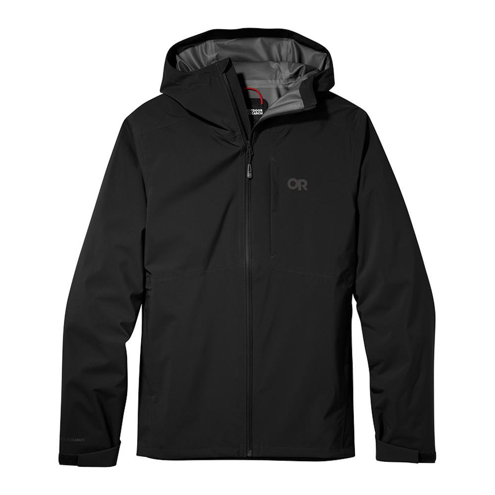 Outdoor Research Men's Dryline Rain Jacket BLACK_0001