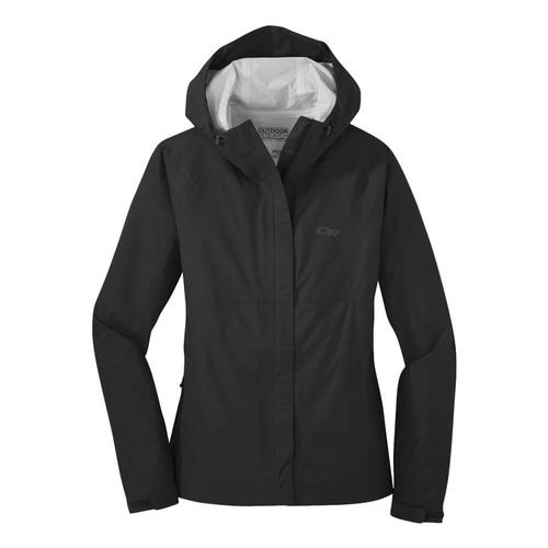 Outdoor Research Women's Apollo Rain Jacket Black_0001