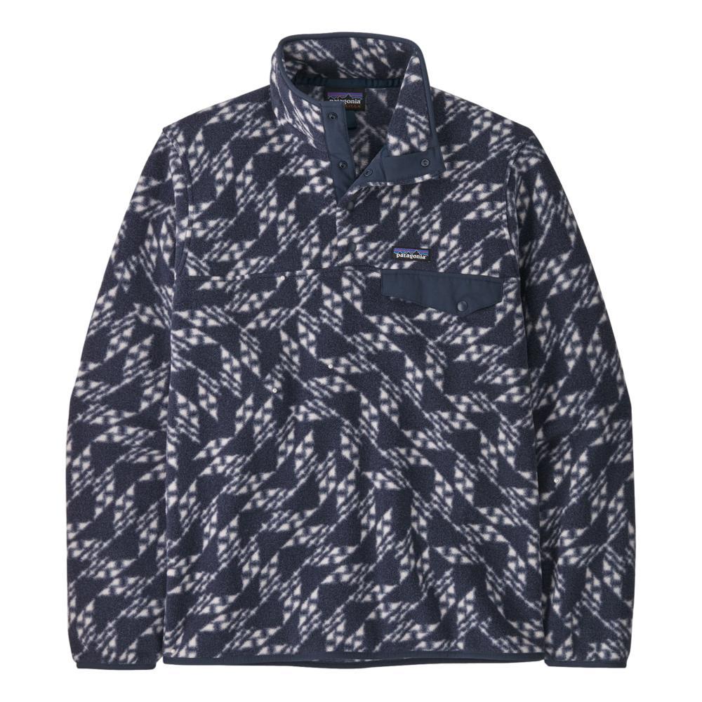 Patagonia Men's Lightweight Synchilla Snap-T Fleece Pullover NAVY_SFNA