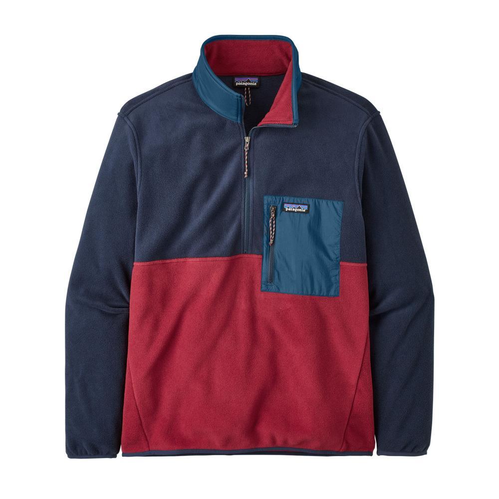 Patagonia Men's Microdini 1/2-Zip Fleece Pullover RED_WAX