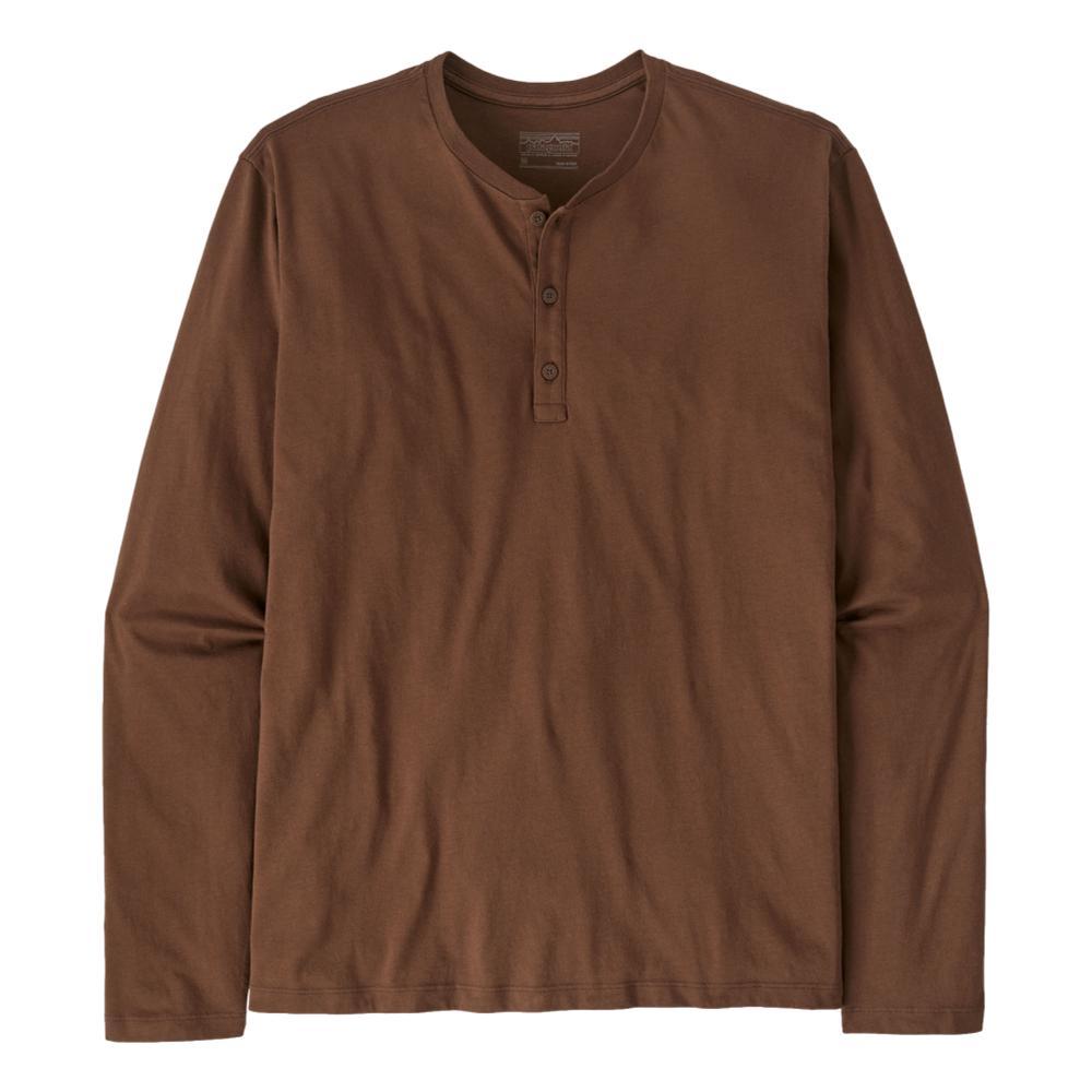 Patagonia Men's Regenerative Organic Certified Cotton Lightweight Henley BROWN_MLBN