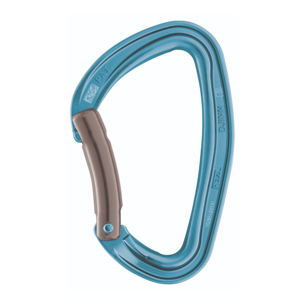 Petzl American DJINN Bent Gate Carabiner BLUE