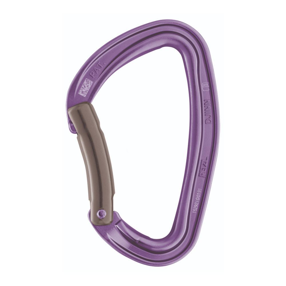 Petzl American DJINN Bent Gate Carabiner VIOLET