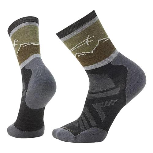 Smartwool Athlete Edition Approach Crew Socks Charcoal_003