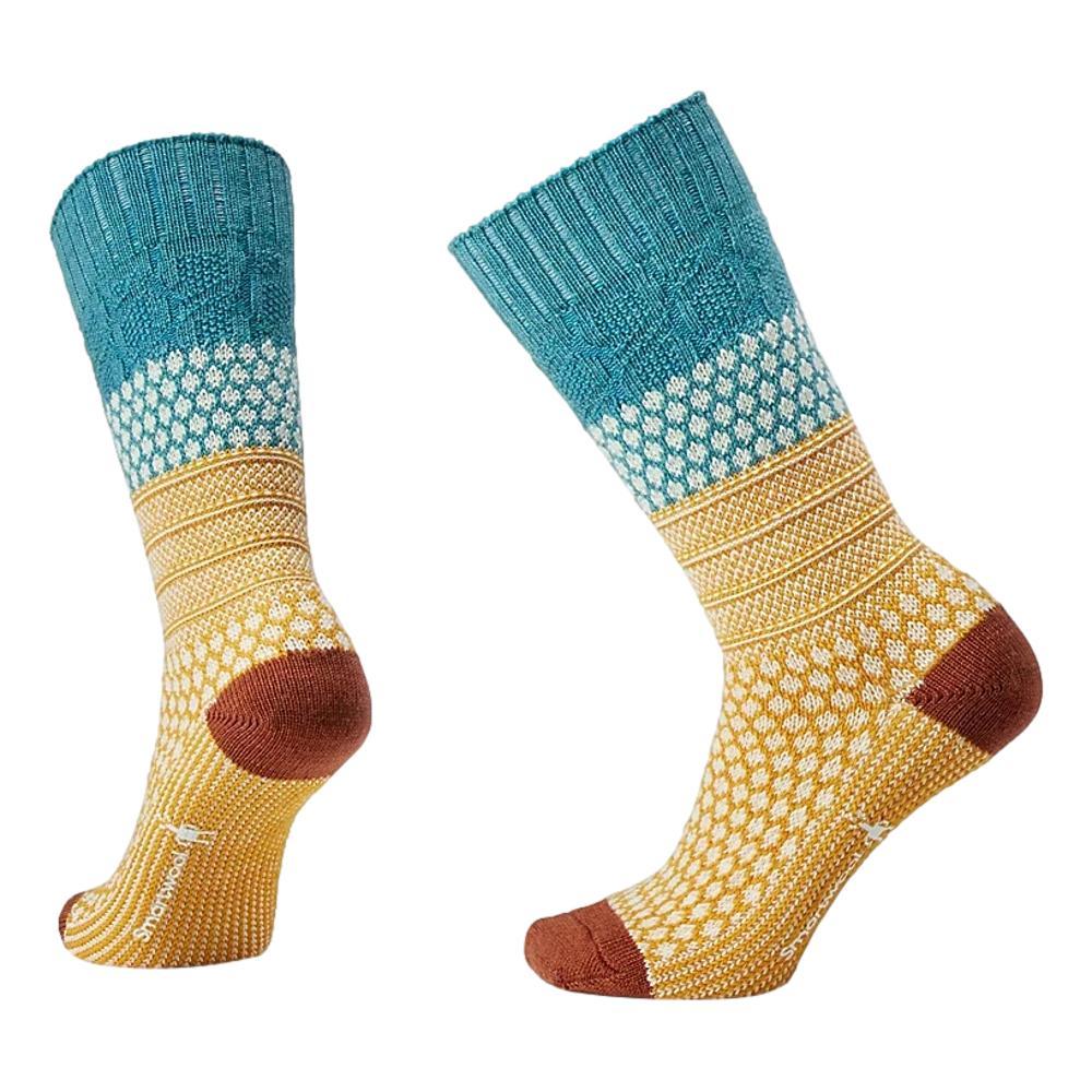 Smartwool Women's Popcorn Cable Socks CASCDGREEN_L81