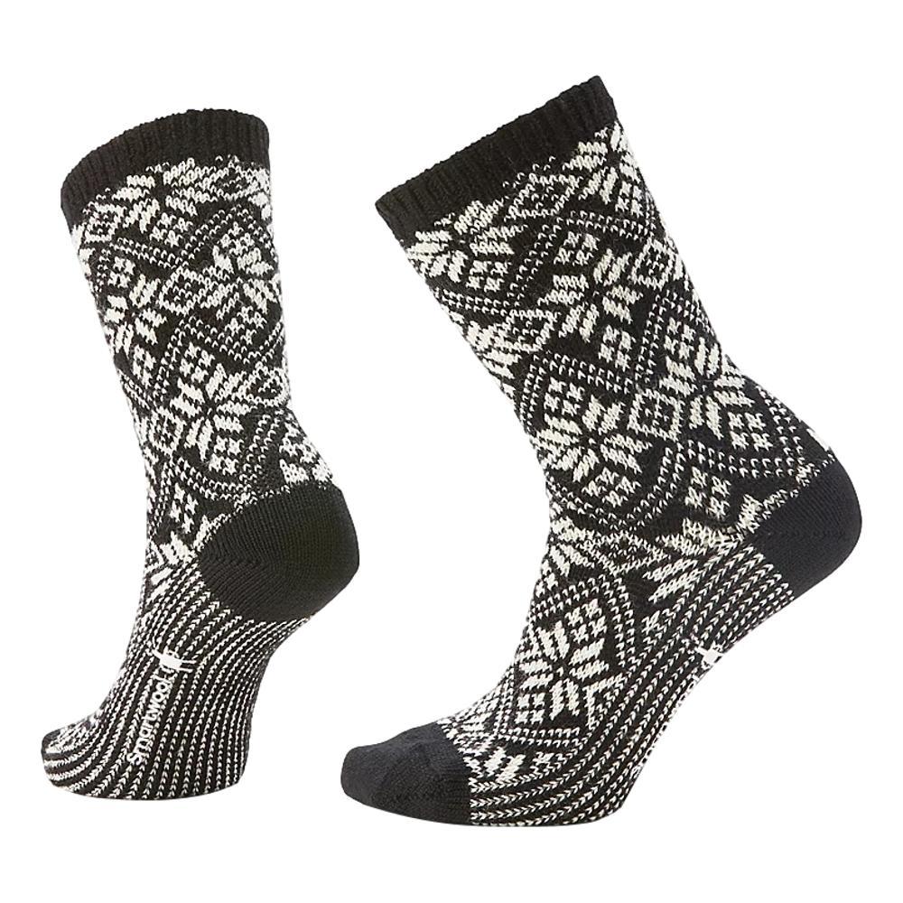 Smartwool Everyday Traditional Snowflake Crew Socks BLACK_001