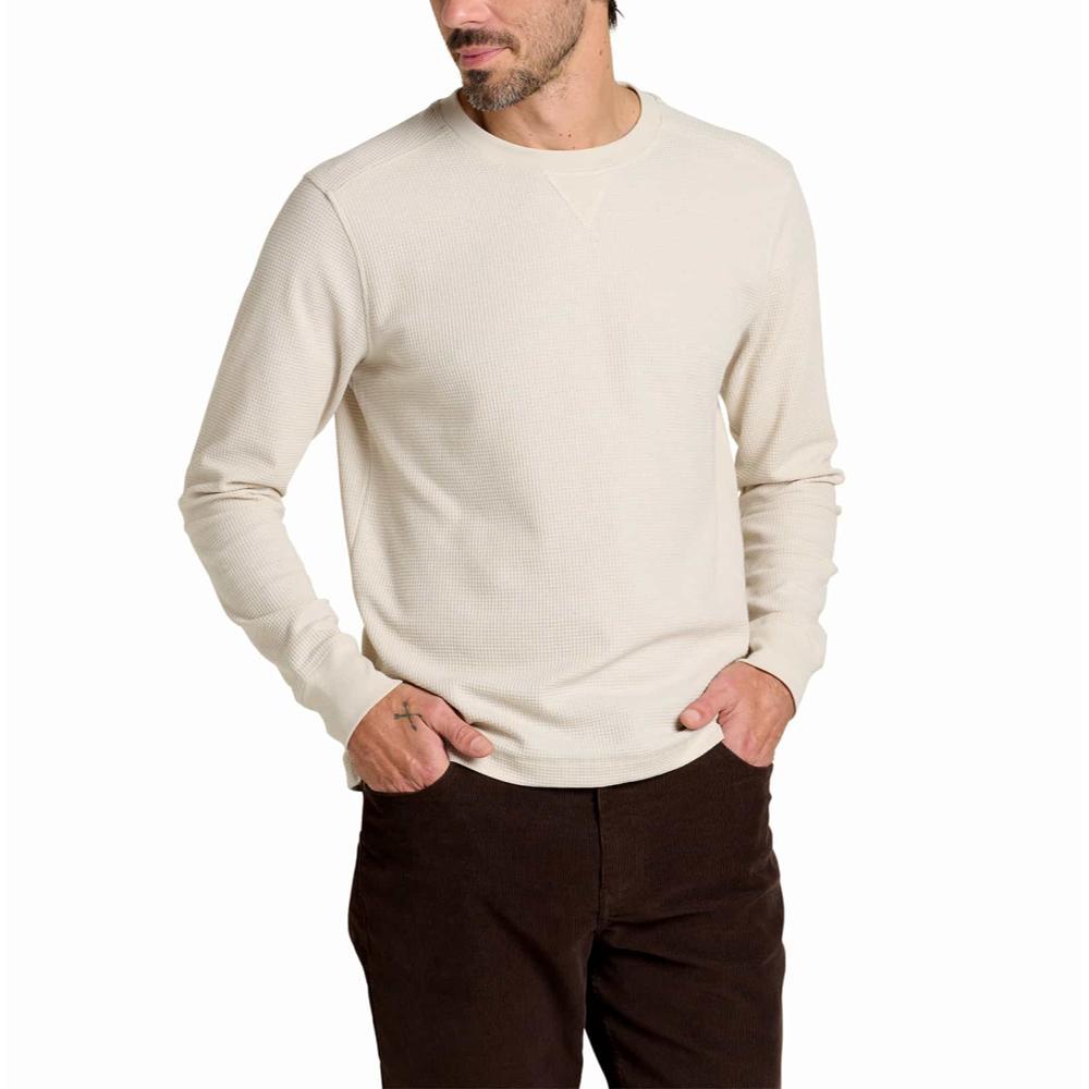 Toad&Co Men's Framer II Long Sleeve Crew OATMEA_284