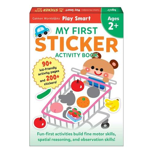 Play Smart My First Sticker Book 2+ by Gakken Early Childhood Experts