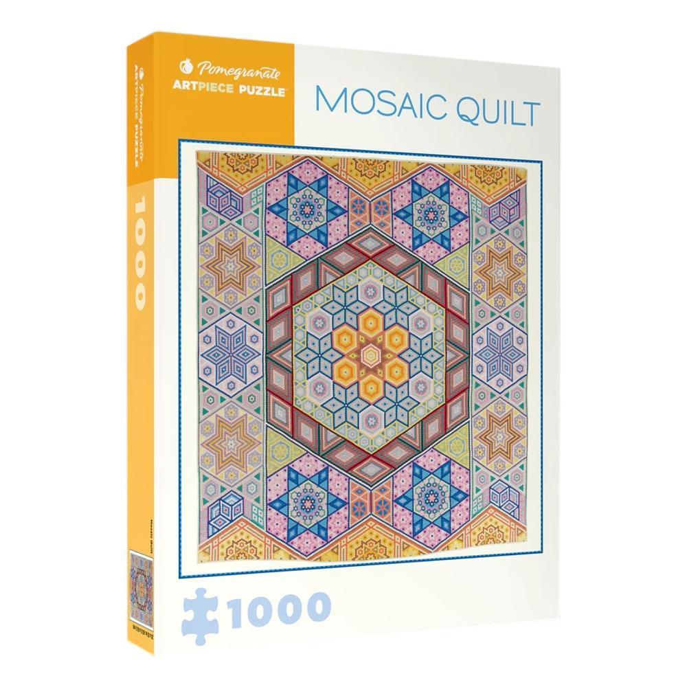  Pomegranate Mosaic Quilt 1000 Piece Jigsaw Puzzle