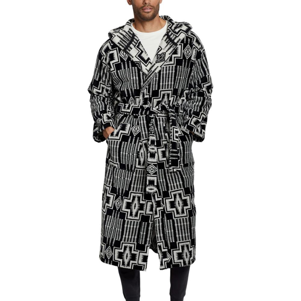 Pendleton Men's Cotton Terry Velour Robe BLACK_81881