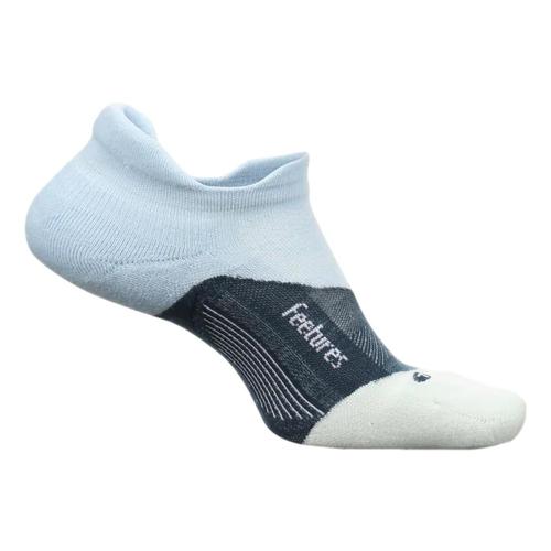 Feetures Unisex Elite Max Cushion No Show Tab Socks Seaice