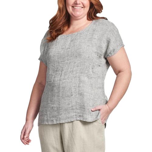 FLAX Women's Aria Tee Blkpanama