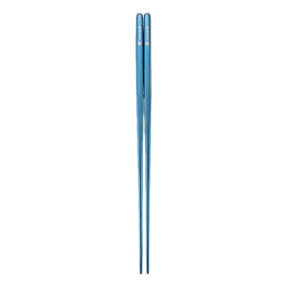 Snow Peak Anodized Titanium Chopsticks - Blue BLUE