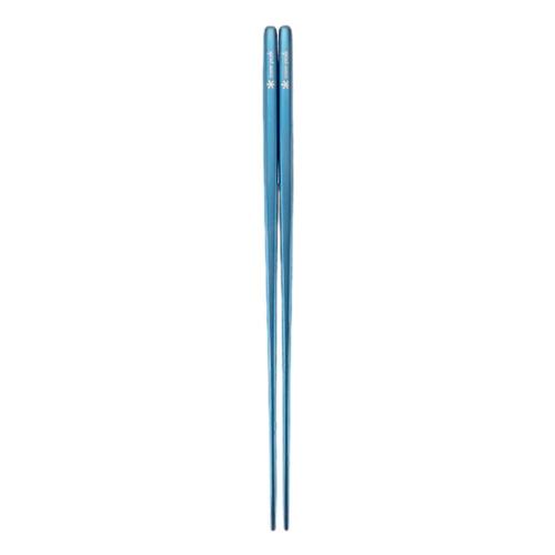 Snow Peak Anodized Titanium Chopsticks - Blue Blue