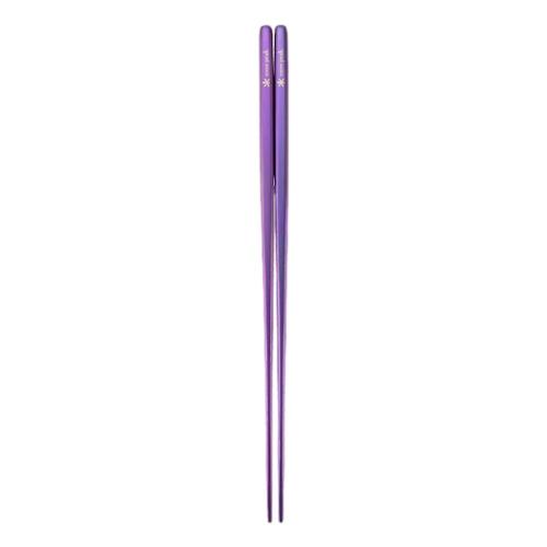 Snow Peak Anodized Titanium Chopsticks - Purple Purple
