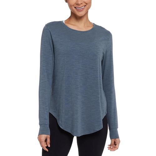 tasc Women's Longline Long Sleeve T-Shirt Storms_035