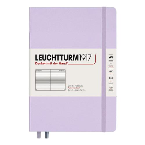 Leuchtturm1917 Hardcover Medium Ruled Notebook Lilac
