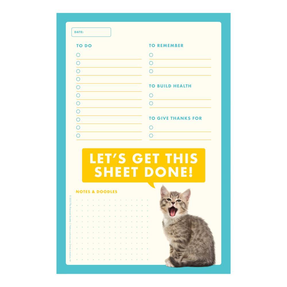  Raccoon Society Get Sheet Done Pad - Medium
