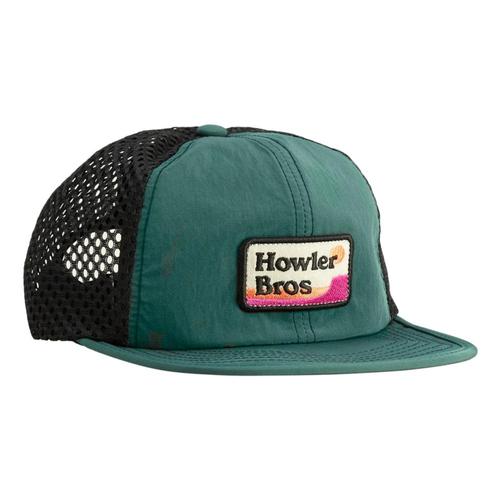 Howler Brothers Mesa Tech Strapback Hat Teal/Black