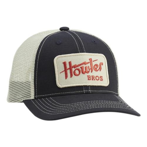 Howler Brothers Electric Snapback Hat Navy/Stone