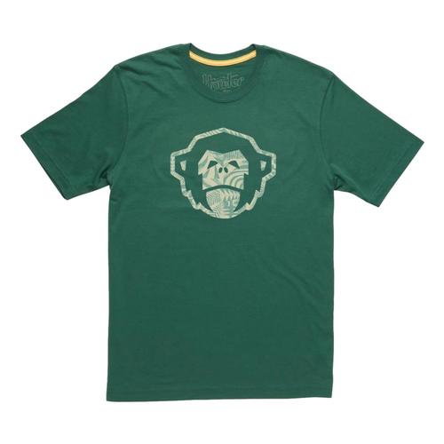 Howler Brothers El Mono Woodblock T-shirt Forestgreen