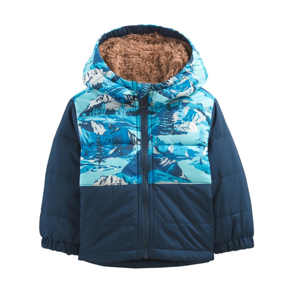 The North Face Infant Reversible Mount Chimbo Full-Zip Hooded Jacket SHADBLU_HDC