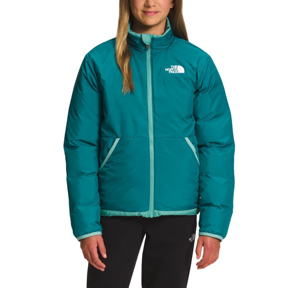 The North Face Kids Teen Reversible North Down Jacket WASABI_6R7