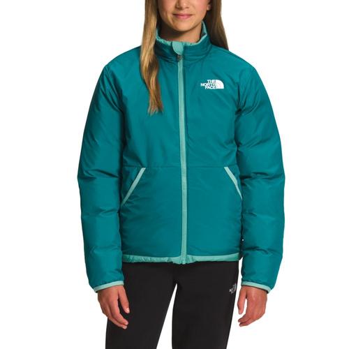 The North Face Kids Teen Reversible North Down Jacket Wasabi_6r7