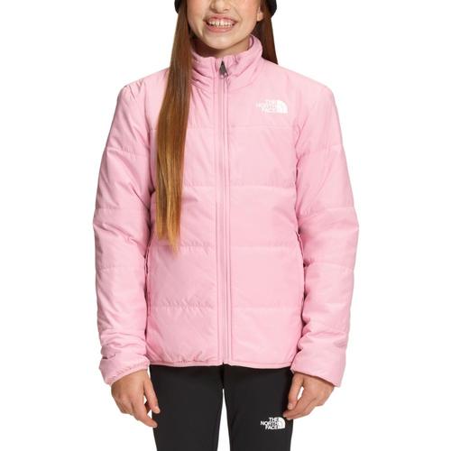 The North Face Girls Reversible Mossbud Jacket Campink_6r0