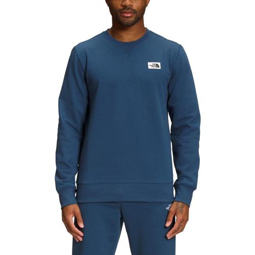The North Face Men's Heritage Patch Crew Pullover Blue_hdc