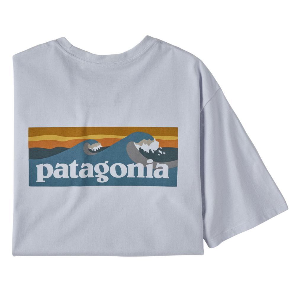 Patagonia Men's Boardshort Logo Pocket Responsibili-Tee WHITE_WHI