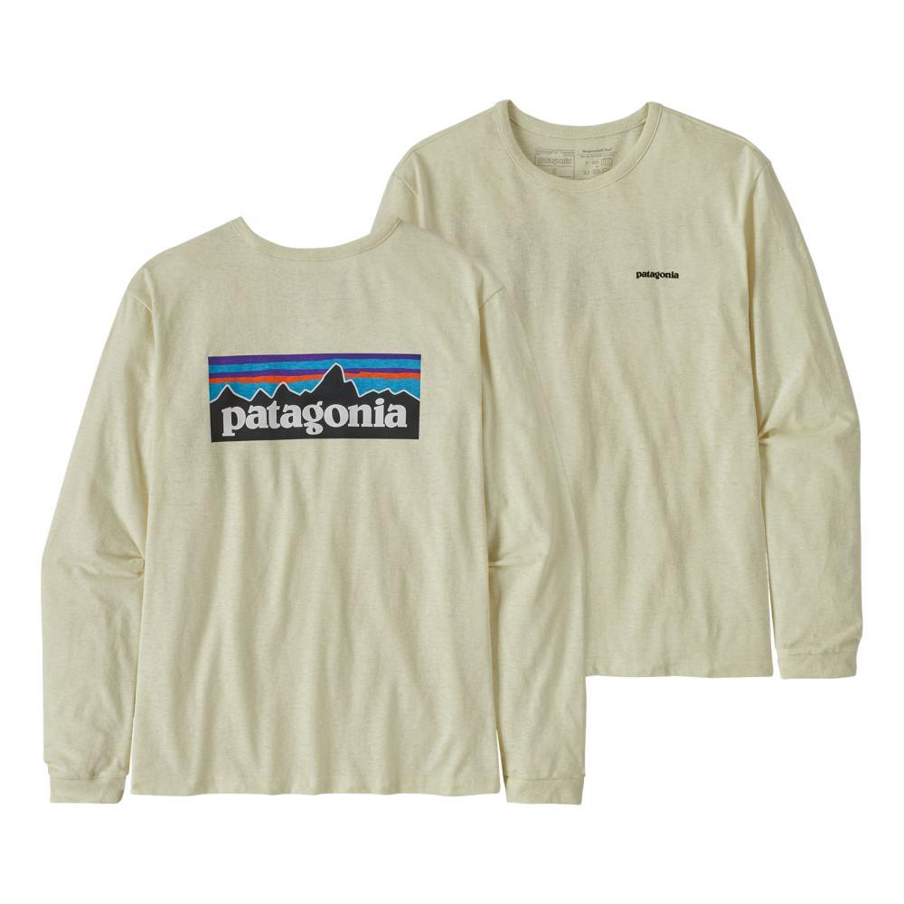 Patagonia Women's Long-Sleeved P-6 Responsibili-Tee Shirt WHITE_BCW