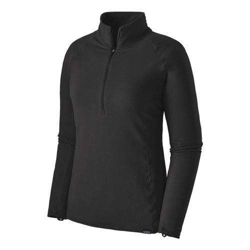 Patagonia Women's Capilene Thermal Weight Zip-Neck Top Black_blk
