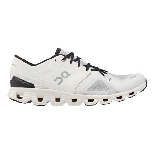 On Men's Cloud X 3 Running Shoes Ivry.Blk