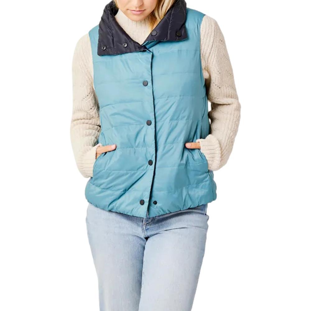 Carve Designs Women's Silverton Reversible Down Vest HYDROB_135