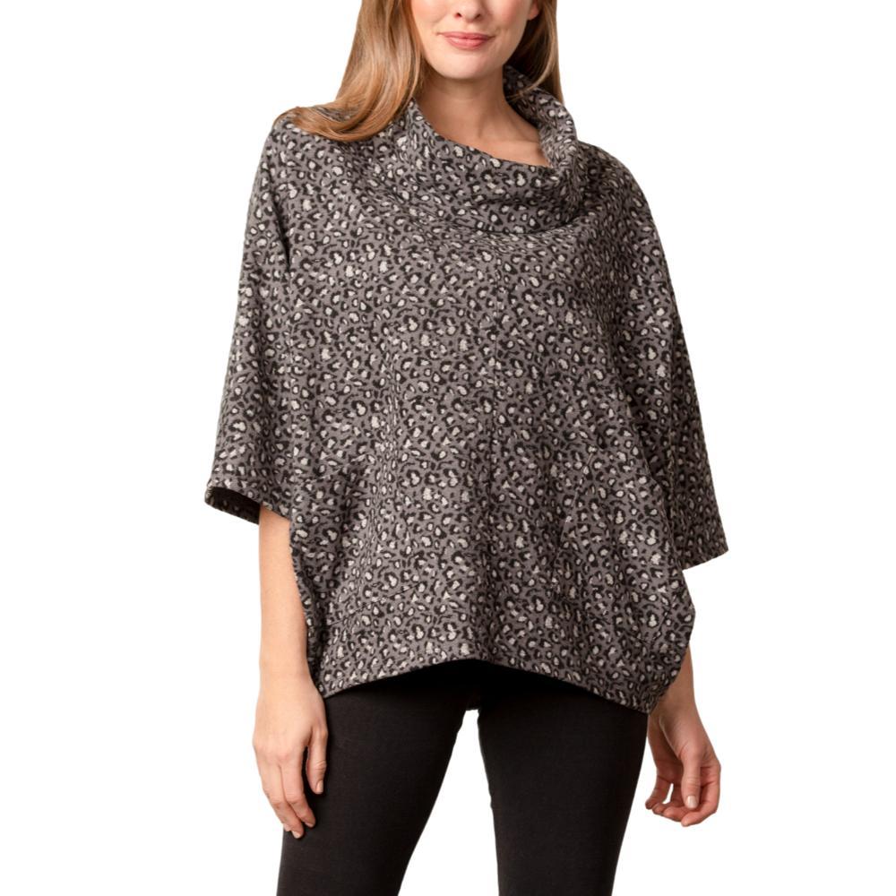 Habitat Women's Cozy Poncho Top CHARCOAL