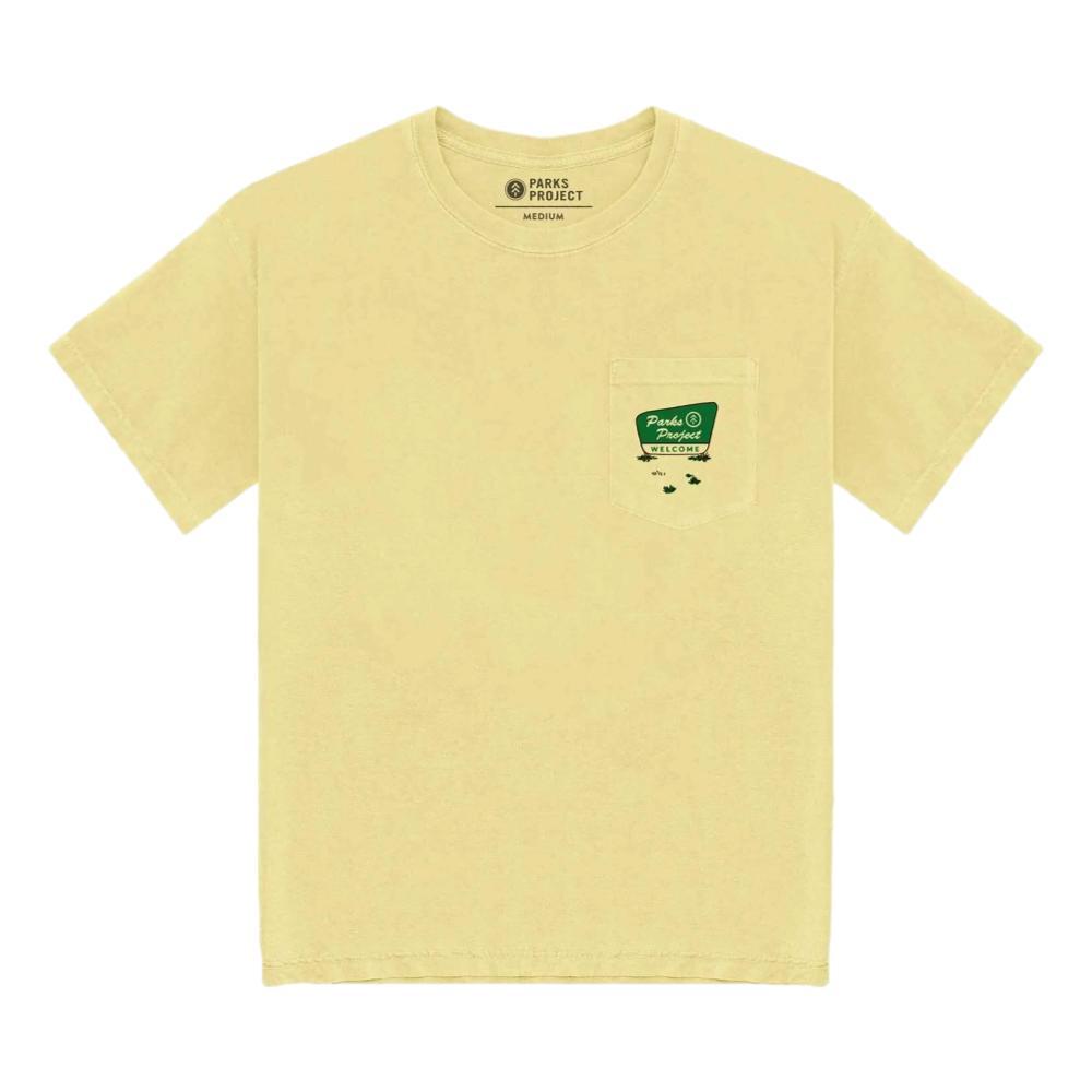 Parks Project National Park Welcome Pocket Tee Shirt YELLOW
