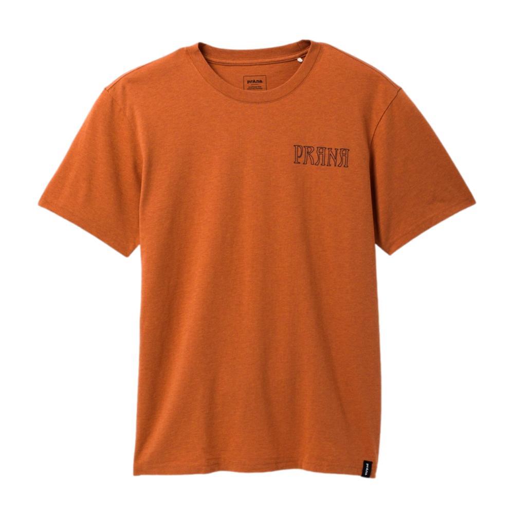 prAna Men's Bishop Creek Short-Sleeve Tee Shirt REDCLAY