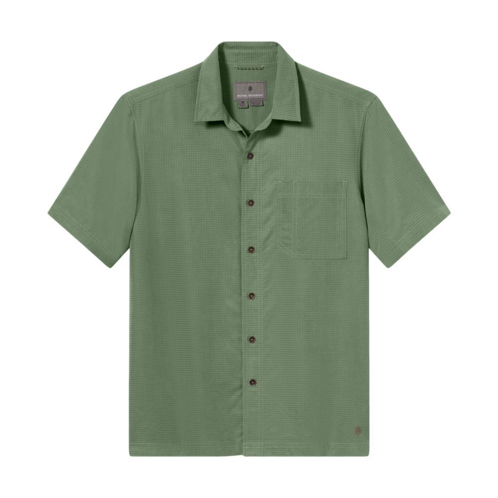 Royal Robbins Men's Desert Pucker Dry Short Sleeve Shirt JADE_390