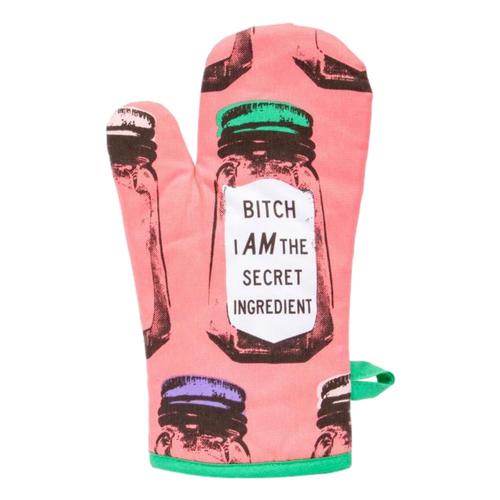 Blue Q Bitch I Am The Secret Ingredient Oven Mitt