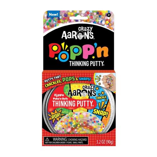 Crazy Aaron's Popp'n Poke'n Dots Thinking Putty