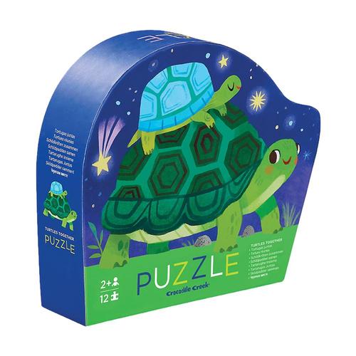 Crocodile Creek Turtles Together Mini Jigsaw Puzzle