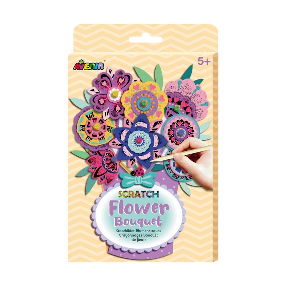  Avenir Scratch Art Bouquet - Flower