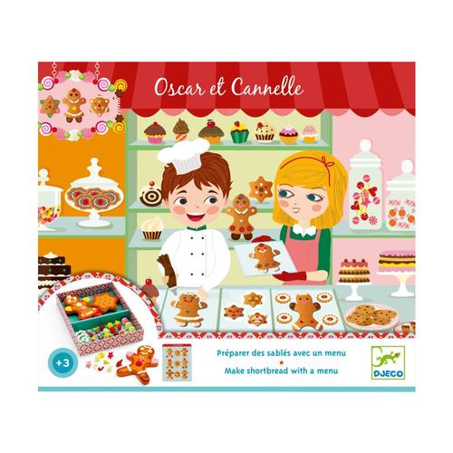 Djeco Oscar & Cannelle Patisserie Cookie Box Play Set