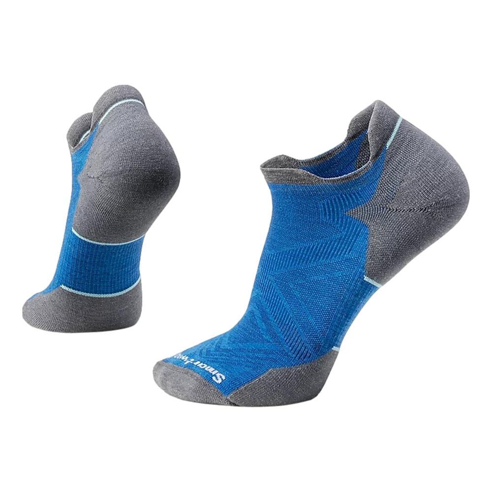 Smartwool Unisex Run Targeted Cushion Low Ankle Socks LAGUNABLUE_J96
