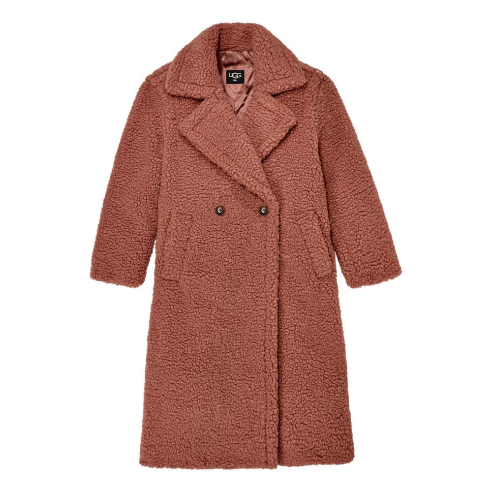 UGG Women's Gertrude Long Teddy Coat FIREW_FRW
