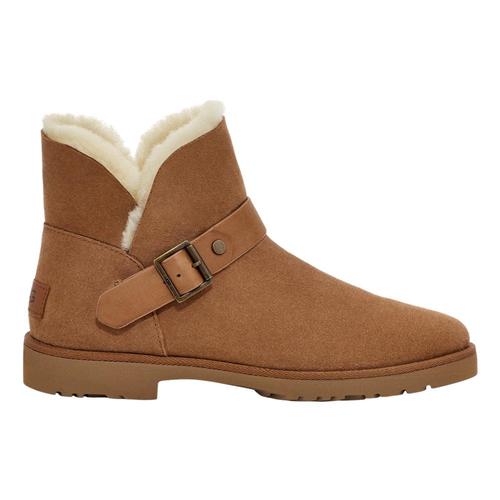 UGG Women's Romely Short Buckle Boots Chestnt_che