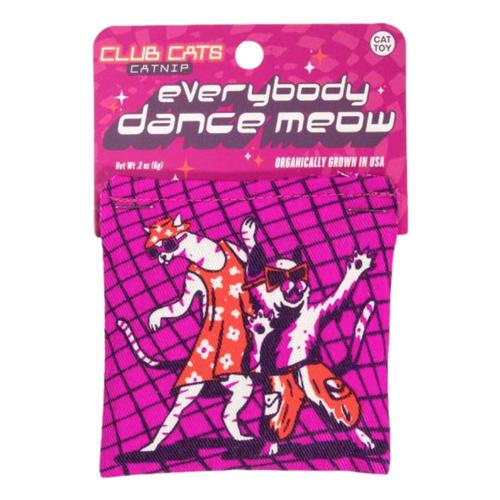 Blue Q Everybody Dance Meow Club Cats Catnip Toy